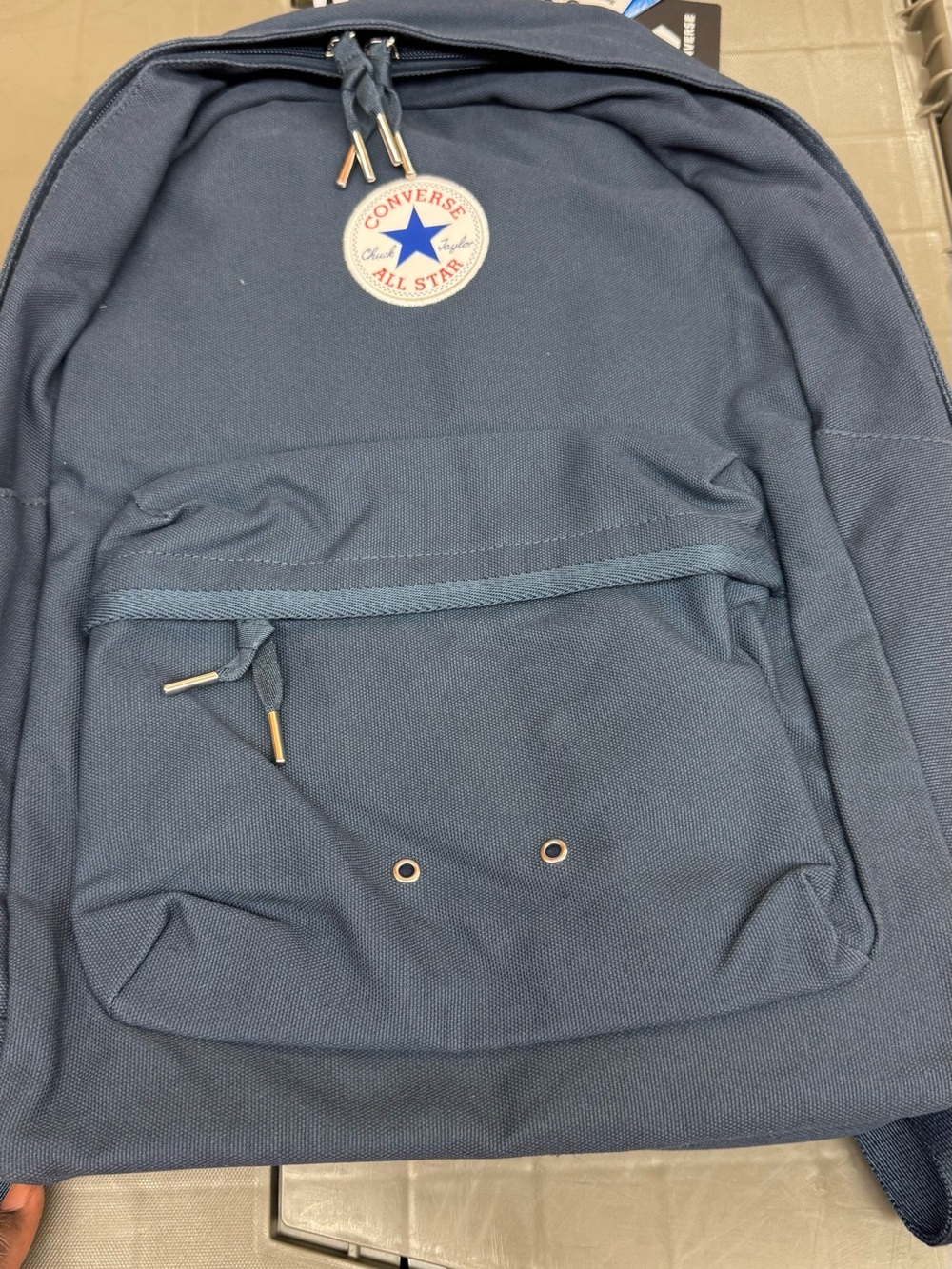 Converse Navy Blue Classic Canvas Backpack
